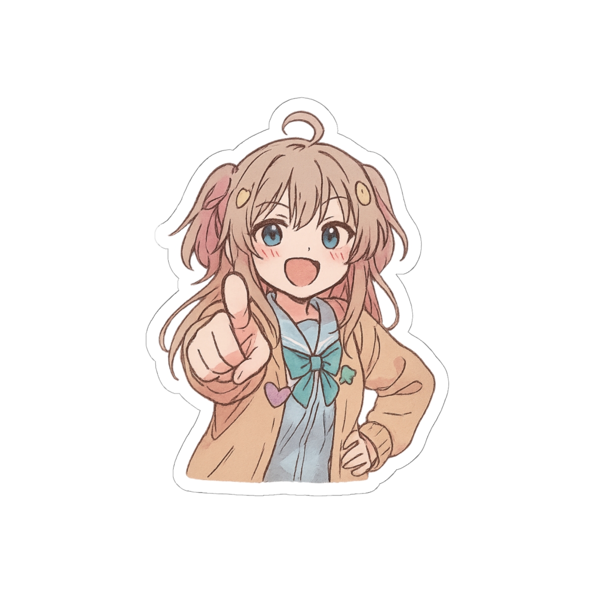 Neuro Sama Laughing at You Funny Sticker | VTuber Vinyl Decal