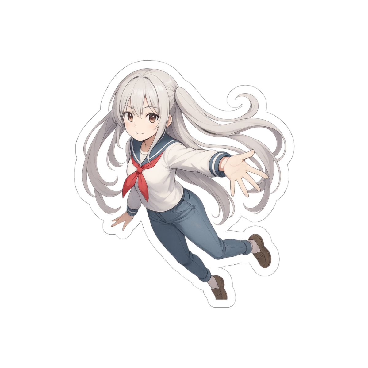 Neuro Sama VTuber Fan Sticker | Playful Vinyl Decal