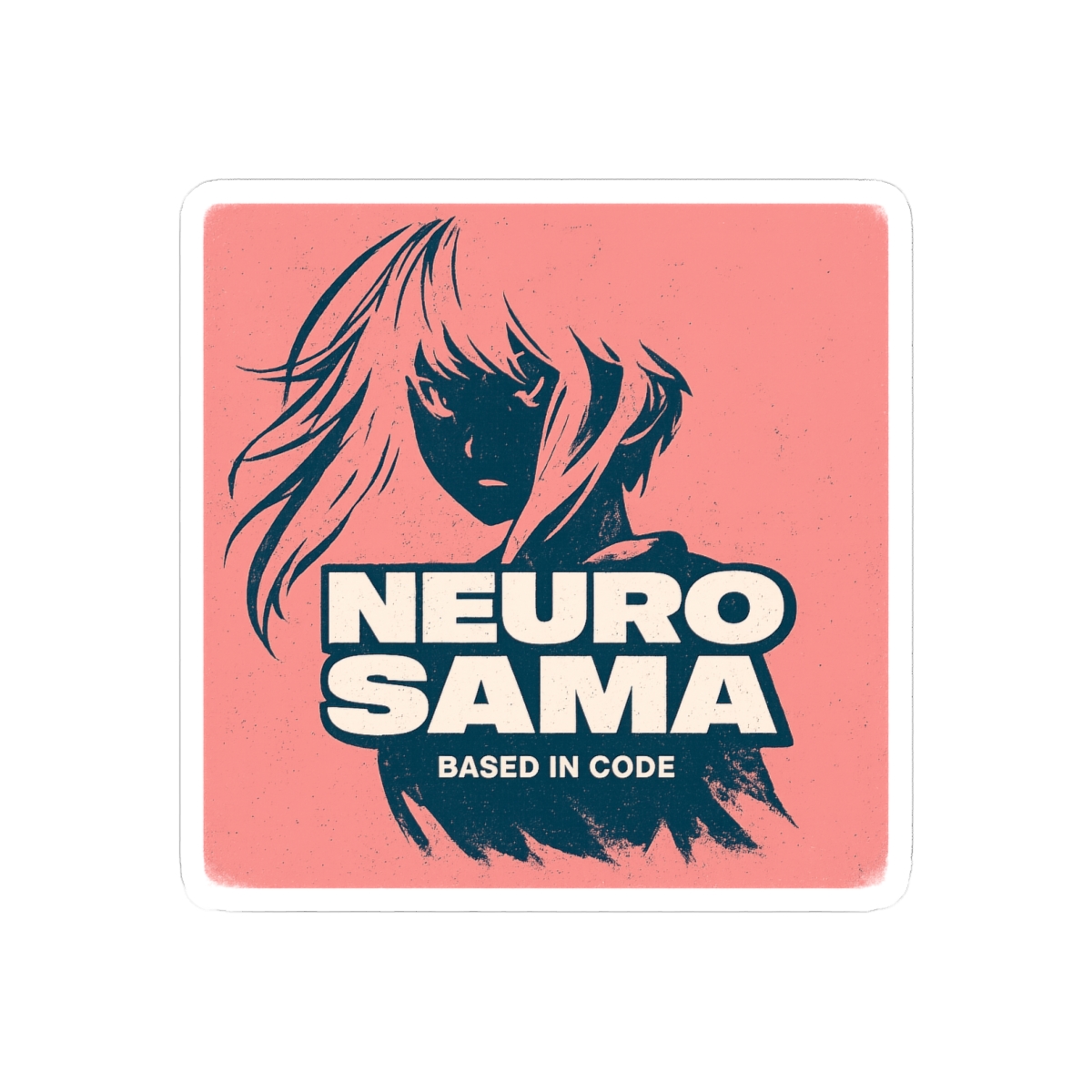 Neuro Sama VTuber Sticker | Cute AI Vinyl Decal